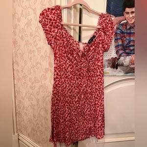 MOTEL BRAND PINK SUMMER DRESS